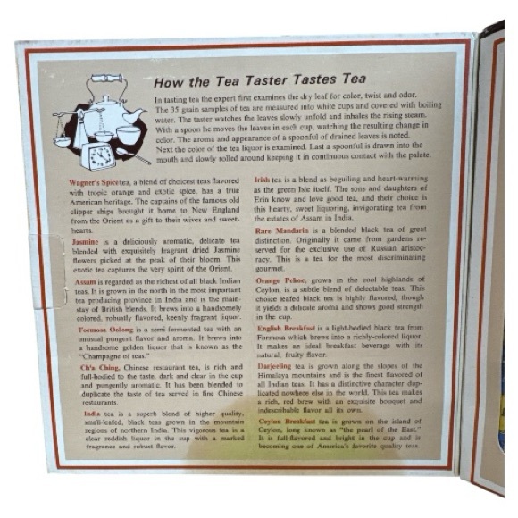 Vintage Mid Century John Wagner & Sons Set of 12 Teas in Collectible Tins - Picture 3 of 16